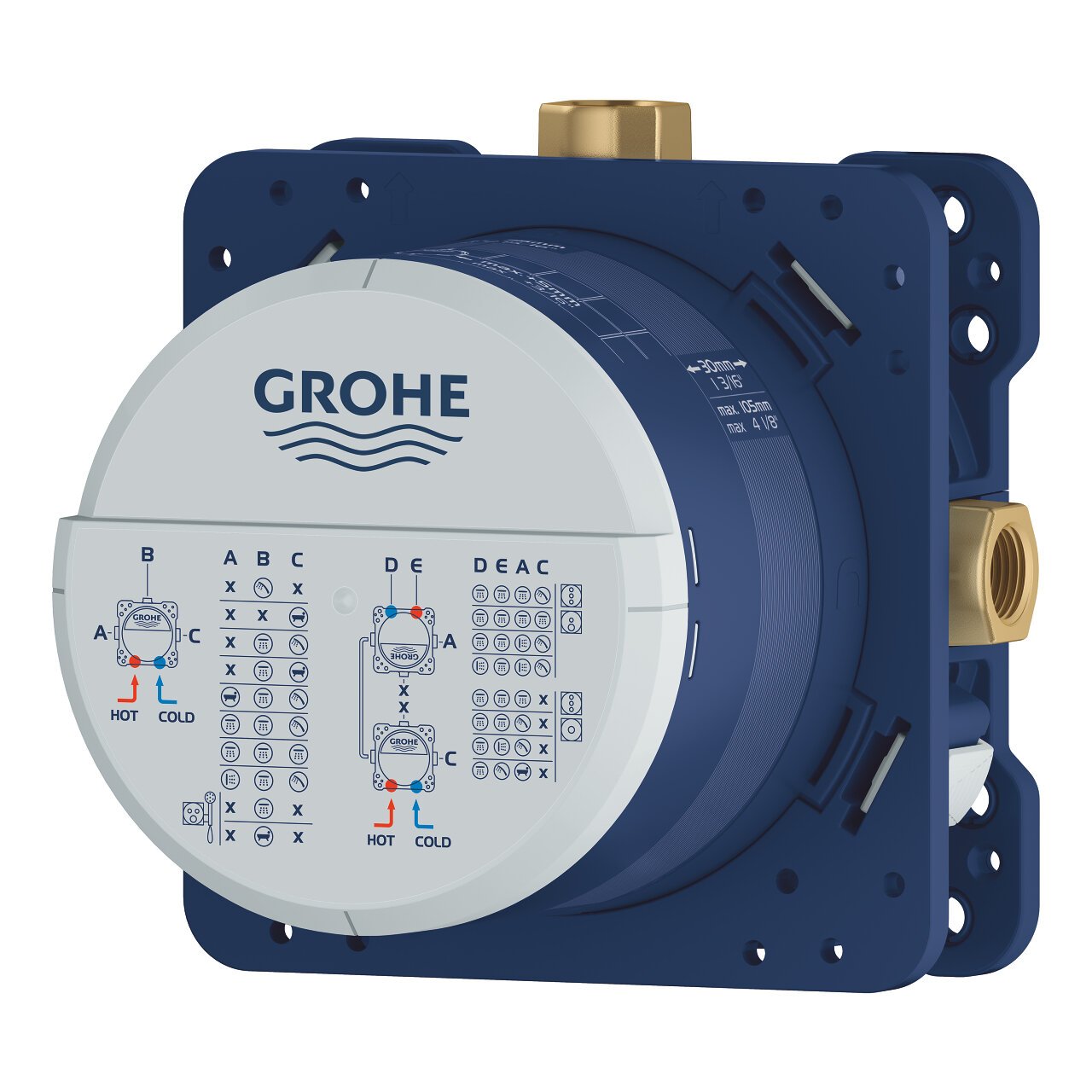 Универсално тяло GROHE Rapido SmartBox | ТЕД Керамика