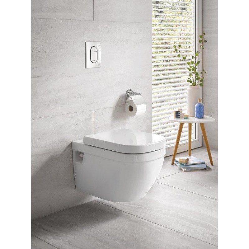 Стенна тоалетна чиния + седалка | GROHE Euro Ceramic