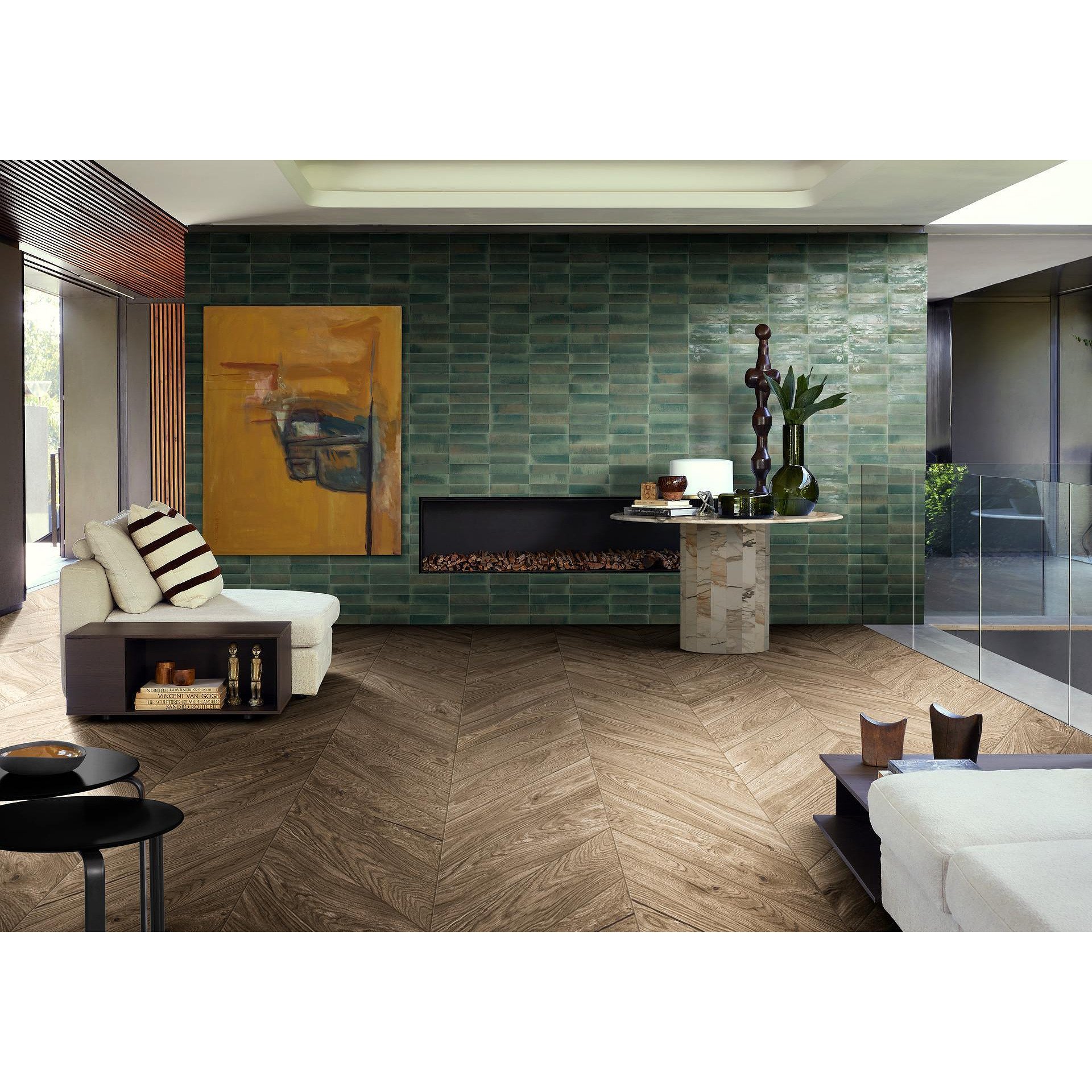 Плочки имитиращи паркет | MARAZZI Vero Rovere Chevron