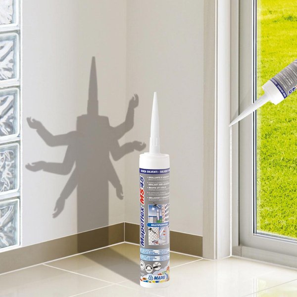 Хибриден уплътнител и лепило | MAPEI Mapeflex MS45 6PB010043